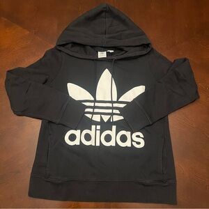 Adidas Black Sweatshirt with Large Logo